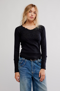 Free People Butterfly Cuff in Black