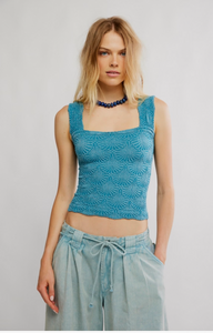 Free People Love Letter Cami in Dawn Breeze