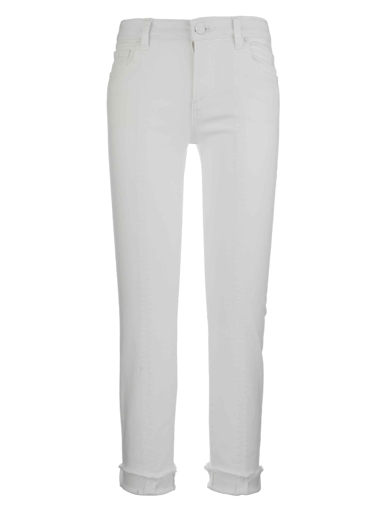 Kut Amy Crop in Optic White
