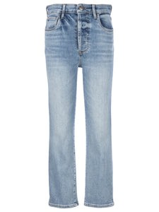 Kut Elizabeth High Rise Crop Straight Leg