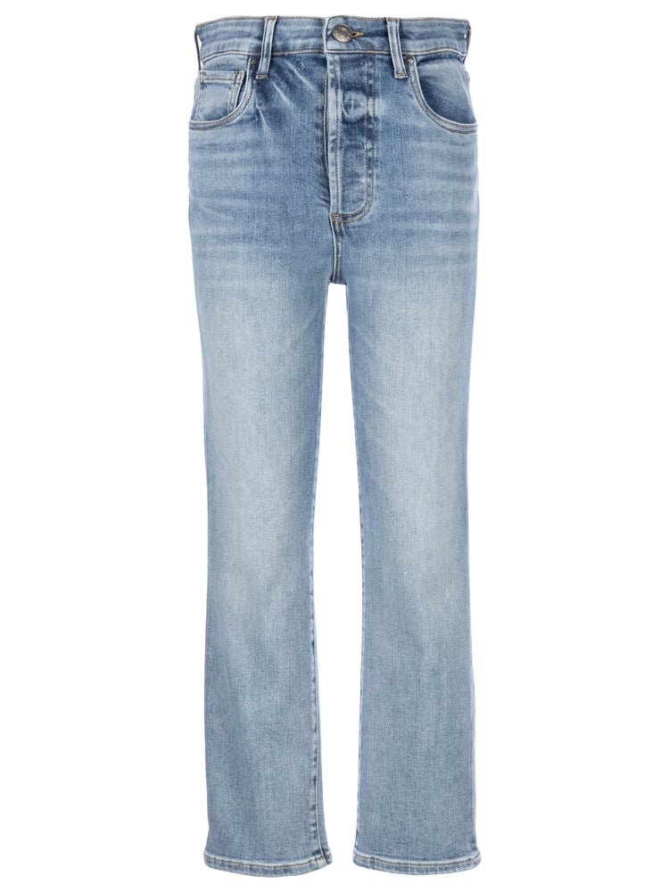 Kut Elizabeth High Rise Crop Straight Leg