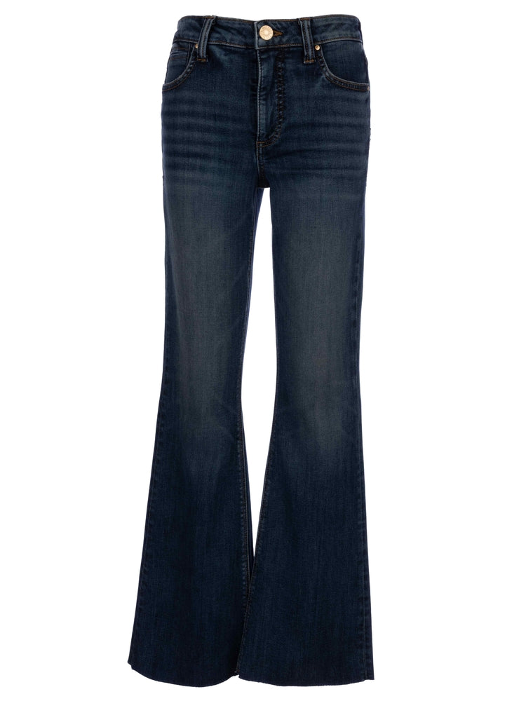 Kut Stella HR Fab Ab Flare Raw Hem