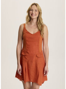 XCVI Murlie Tank Dress in Oriole