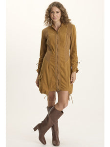 XCVI Anu Jacket Dress in Goldenrod