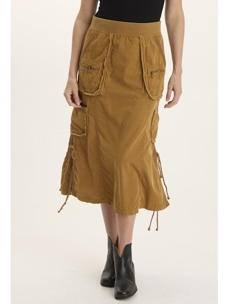 XCVI Sisu Skirt in Goldenrod