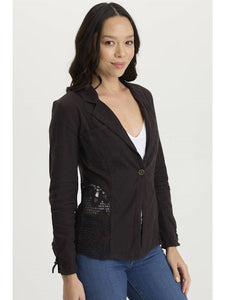 XCVI Trinket Jacket in Black
