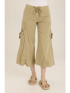 XCVI Wearables Cargo Gaucho Crop