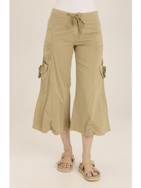 XCVI Wearables Cargo Gaucho Crop