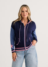 Load image into Gallery viewer, Zaket &amp; Plover Stars Zip Hoodie
